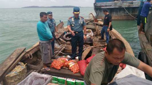 Lagi-Lagi WFQR TNI AL Tangkap Kapal Penyelundup