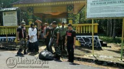 Pekat IB Kepri Goro di Cagar Budaya Makam Daeng Celak