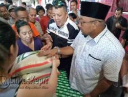 Masyarakat Di Pelantar III Dapat Jatah Beras