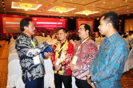 Pembukaan Musrenbang Nasional di Hotel Bidakara, Jakarta, Rabu (26/4)