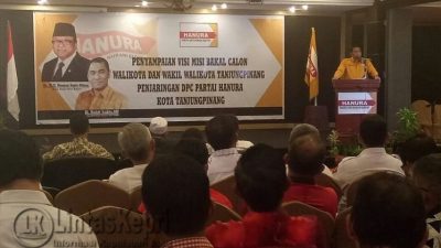 Hanura Gelar Visi Misi Balon Walikota Tanjungpinang