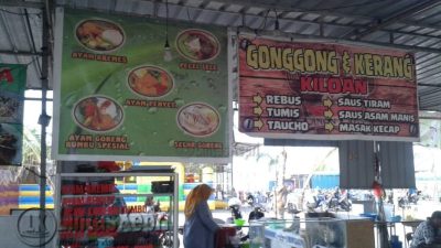 Outlet Lanon Lapar Sajikan Kerang dan Gonggong Segar