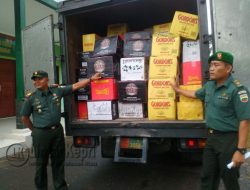 Kodim Grebek Gudang Penyimpanan Mikol Selundupan