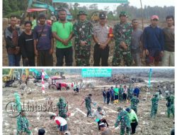 Kodim 0318/Natuna dan Dinas Pertanian Kembali Cetak Sawah di Kelarik