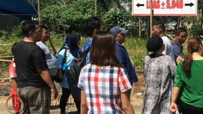 Nyaris Bentrok, Pemilik Tanah Sengketa Menuntut Keadilan