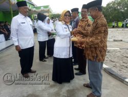 Wabup Ngesti Jadi Irup Peringatan Hari Amal Bakti ke 72 di Natuna