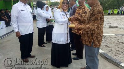 Wabup Ngesti Jadi Irup Peringatan Hari Amal Bakti ke 72 di Natuna