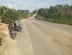 Warga Batu Gajah Keluhkan Debu Akibat Perbaikan Jalan