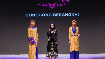 Desainer Wanita Asal Kepri Ini Kenalkan Batik Gonggong ke Kancah Nasional