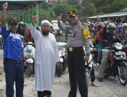 Polres Natuna Kawal Aksi Buruh Peringati May Day di Batu Kasah