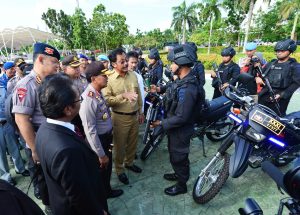 Gubernur dan Kapolda Pastikan Kesiapan Pasukan
