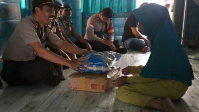 Polsek Serasan Peringati HUT Bhayangkara ke 72 Dengan Cara Ini