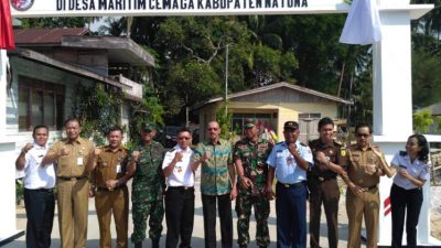 Hasil MoU dengan Bakamla, Cemaga Resmi Jadi Desa Maritim