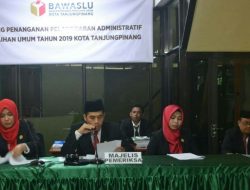 Bawaslu Tanjungpinang Gelar Sidang Putusan Partai Berkarya