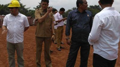 Komisi II DPRD Natuna Sidak Pembangunan Museum dan Rumdis Bupati