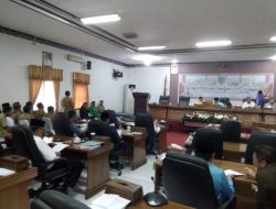 DPRD Natuna Hearing bersama FKD Mengenai Tunda Salur ADD
