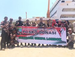 PD XXXI KB FKPPI Kepri Kirim Bantuan Korban Gempa Lombok