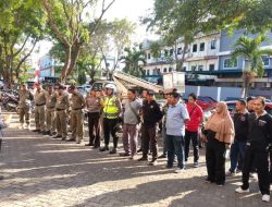 Bawaslu Tanjungpinang Kembali Tertibkan Alat Peraga Kampanye