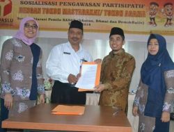 Sukseskan Pemilu 2019, Bawaslu Tanjungpinang dan Kemenag MoU