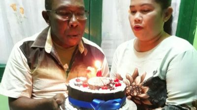 Injak Usia ke 54 Tahun, Kapten Narta Dapat Kejutan dari Sang Istri