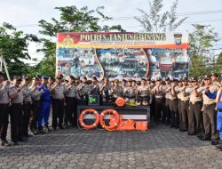 Polres Tanjungpinang Gelar Apel Kesiapan Siaga Bencana