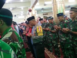 Korem 033/WP Gelar Do’a Bersama untuk Korban Tsunami di Selat Sunda