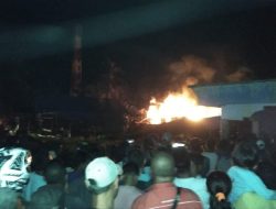 Mesin PLN Terbakar, Ranai Gelap Gulita