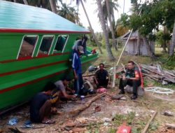 Babinsa Cemaga Tengah Lakukan Komsos Kepada Nelayan