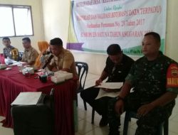 Babinsa Kelanga Pantau Musdes Verifikasi dan Validasi BDT