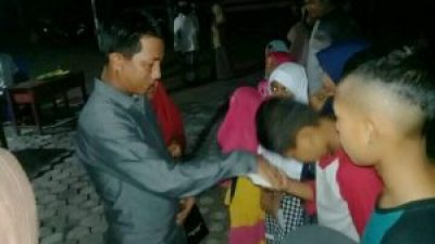 Awal Tahun, Anggota DPRD Natuna Rusdi Santuni Anak Yatim