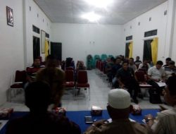 Babinsa Ranai Hadiri Rapat Koordinasi PPK bersama PPS se Bungtim