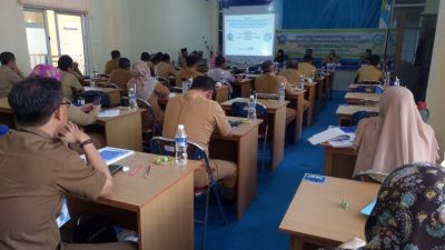 Pemkab Bintan Gandeng LPP Gurindam Gelar Bimtek dan Ujian Sertifikasi PBJP