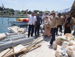 Komisi III DPRD Kepri Tinjau Proyek Dermaga Pulau Kasu