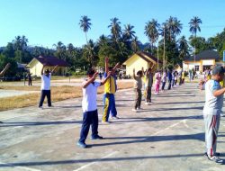 Danramil 03/Sedanau Apresiasi Jum’at Sehat di Bunguran Barat