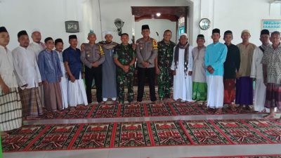 Dandim, Danlanal dan Kapolres Sholat Jum’at Berjamaah Keliling, Ini Tujuannya