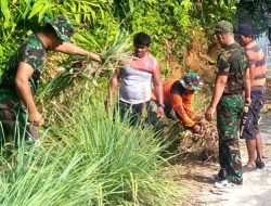 Jajaran Koramil 03/Sedanau Kembali Diterjunkan untuk Goro