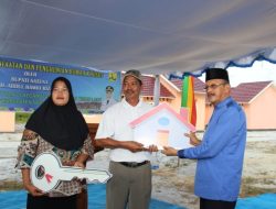 Bentuk Perhatian Pusat untuk Natuna, 50 Unit Rumah Khusus Rakyat Perbatasan Resmi Diserahkan