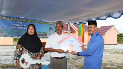 Bentuk Perhatian Pusat untuk Natuna, 50 Unit Rumah Khusus Rakyat Perbatasan Resmi Diserahkan