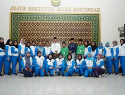 Walikota Lepas Kontingen Atlet Porprov Korpri Tanjungpinang