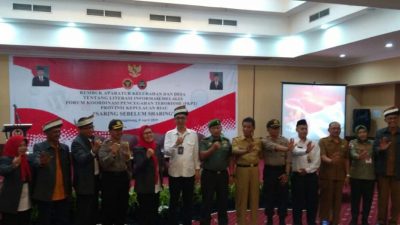 BNPT RI Bersama FKPT Kepri Gelar Rembuk Aparatur Kelurahan Desa Tentang Literasi Informasi