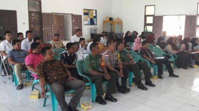 2 Orang Babinsa Kelarik Pantau Bimtek PPS di Bunguran Utara