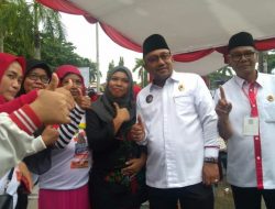 Roy Jeconiah Hibur Relawan dan Simpatisan Kampanye Terbuka PDIP di Tanjungpinang