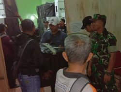 Koramil 05/Midai Kawal Kotak Suara Rakyat di Perbatasan