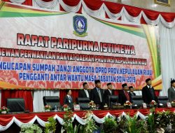 Wakil Gubernur Hadiri Pelantikan PAW Tiga Anggota DPRD Kepri