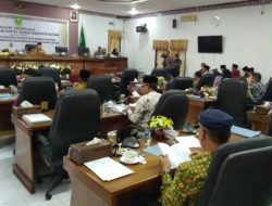 Melalui Sidang Paripurna, DPRD Natuna Sampaikan Ranperda Inisiatif