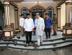 Empat Hari ke Ranai, Nurdin Halalbihalal dan Resmikan Proyek