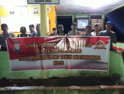 Peringatan Hari Bhayangkara ke-73, Polres Tanjungpinang Gelar Lomba Pos Kamling