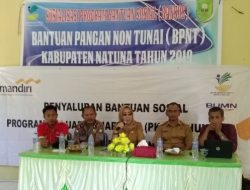 Dinsos PPPA Natuna Sosialisasikan BPNT di Serasan dan Serasan Timur
