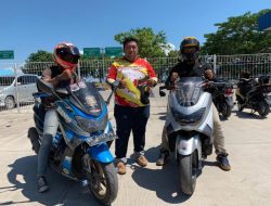 10 Hari Lakukan Perjalanan Menuju 0 Km Indonesia, Akhirnya Dua Raider BIMO Bintan Kembali