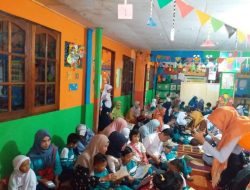 Tingkatkan Minat Baca Anak, TK Muslimat NU Annafi’iyah Natuna Gelar Gernas Baku